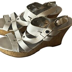 Y2K Retro‎ Guess Cork Wedges